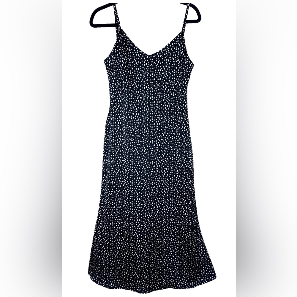 Forever 21 Black and White Polka Dot Slip Dress Size S New with Tags